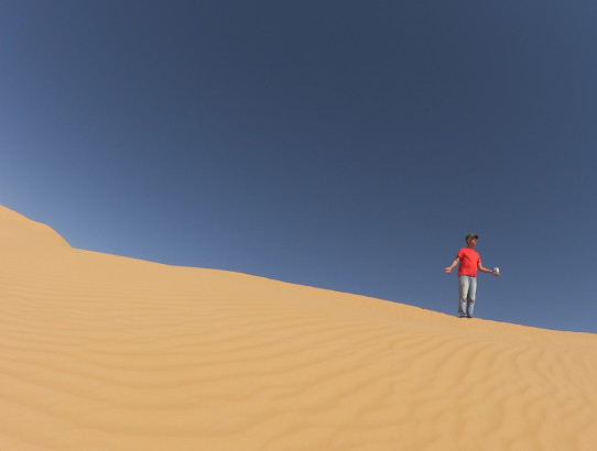 Presentazione nel Sahara